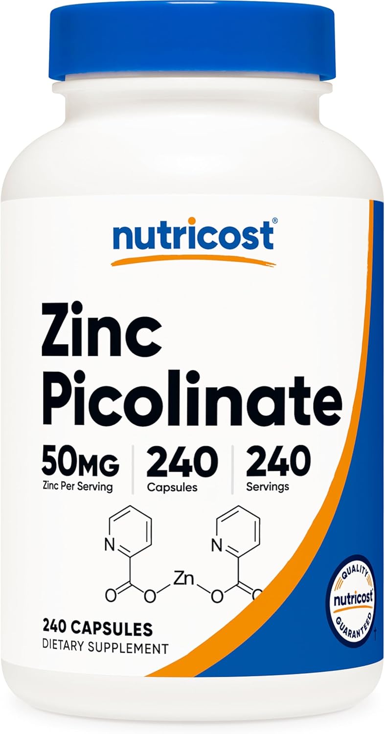 Nutricost Zinc Picolinate 50mg